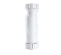 Zilimontt Waterless Self Sealing Waste Valve Inline Trap for Caravan RV Bath Basin, 62mm ABS Material, Blocking Gas Prevention, Horizontal or Vertical Installation