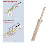 Zilimontt Welding Soldering Desoldering Pump 330mm Long Vacuum Sucker Tool with Spring-Loaded Plunger and Heat-Resistant ABS Metal Construction for Efficient Solder