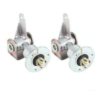 Zilimontt Wheel Hub Steering Knuckle Set for 5in Tires For ATV Go Kart - 17mm Center Bore, 3 Stud Flange, Forged Steel Alloy Bearing Flange with Spindle, Front Left Right