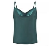 Zilimontt Women's V-Neck Satin Camisole, for Soft Strappy Tank for top | For Daily Wear, Soft & Silky Texture, Ideal for Women, Polyester Blend, Sizes M-2XL