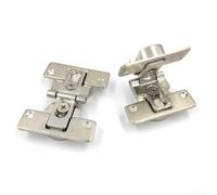 Zilimontt Zinc Alloy Self-Supporting Cabinet Door Flap Folding Hinge 180 Degrees Concealed Hinge for Furniture Wardrobe Shoe Cabinet with 35mm Cup Diameter and 10kg Load