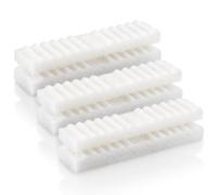 Ziliny 6 Pack Aquarium Biological Foam Filter Media Filter Pads Compatible with Fluval FX2 Cartridge Canister Filters 30ppi Replacement White Pads