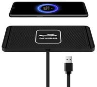 zilitol 5/7.5/10W C1 Car for Wireless Charger Pad Fast Charging Dock Station Non- Mat