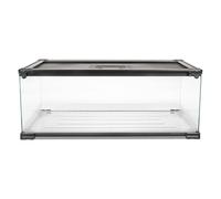 Zilla QuickBuild Terrarium with Easy Clean Bedding Tray, Sleek Glass Reptile Habitat, Easy Setup, Suitable for Most Reptile Pets, Whether Amphibians, Reptilians, Snakes, or Even Arachnids, 30"x12"x12"