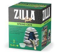 Zilla Spring Cave Décor with Blue LED, Rain Chamber, One Size, ECOM
