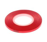 Zillesase Cassette Splicing Tape Red Roll for Audio Leader Repair and More | One roll per package, compact red cassette tape suited for on-the-go repairs and easy storage in hobby workshops.