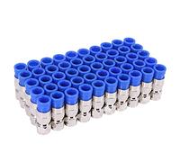 Zillesase Coaxial Compression Connectors RG6 F Type,