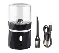 Zillesase Cordless Electric Pill Crusher Display-Quality Transparent Cup | Glass-like container provides clear visibility of grind quality for accurate dosing.