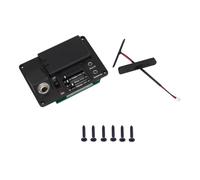 Zillesase DIY Silent Violin Pickup Transducer Black Plastic for Upgrade | Designed for DIY upgrades, this silent violin pickup combines easy mounting with stable output for recordings and live