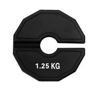 Zillesase Dumbbell Fractional Weight Plates Rubber 0.5kg 35mm Compatible | Ideal for rehab and overload, enabling controlled accessory work for grip, core and stability training.