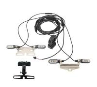 Zillesase Electric Bicycle Turn Signal Cable LED Flashing for Workshop Use | In workshop settings, the 2.58 m waterproof cable keeps wiring tidy and secure for maintenance and upgrades.