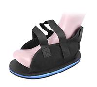 Zillesase Walking Shoe for Ankle Fracture Recovery, Cushioned Insole Pad | Cushioned insole adds comfort for long recovery days; wide fit, open toe, and non-slip sole protect the ankle.