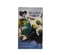 Zillich Tarot Cards Oracle Card Magical Fate Divination Fortune-telling Cards Party Deck English Version Board Games