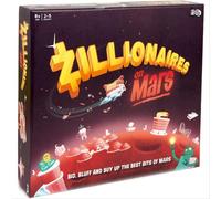 Zillionaires On Mars Bidding & Bluffing Family Board Game