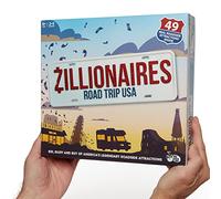 Zillionaires Road Trip USA: Family Board Game for Kids and Adults, Board Games for Families, Best New Board Games, Great for 2 - 5 Players