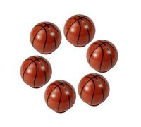ZILucky Basketball Drawer knobs Ball Sports Party Theme Children and Baby Home Decor Drawer Pulls Handles for Dresser Cupboard Wardrobe Cabinet Kitchen Knobs Pack of 6 (Basketball)