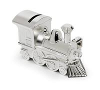 Zilverstad 6752261 Money Box Train/Locomotive 15.5 x 5.5 x 8 cm Silver Plated