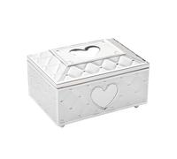 Zilverstad 7419231 Musical Jewellery Box with Ballerina Für Elise 19.3 x 11.7 cm Silver Plated