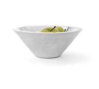 Zilverstad Conical Croco Design Bowl Double Walled, Silver