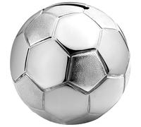Zilverstad Football Ball Money Box White
