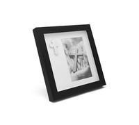 Zilverstad - Memory photo frame with a cross 10x15 pp black