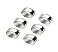 Zilverstad Napkin Rings Oval, Silver, Set of 6