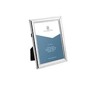 Zilverstad Pearl Photo Frame, Metal, Silver, 1.11 x 14.5 x 19.9 cm