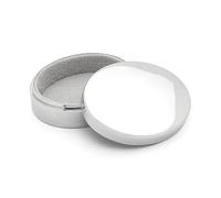 Zilverstad Tooth Box Oval Small Storage Box 54 x 44 x 18 mm Silver