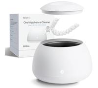 Zima Dental Pod: Next-Generation Ultrasonic Cleaner for Retainers, Aligners, Night Guards, Mouthguards & Dentures. Precision Oral Appliance Cleaning Machine (Arctic White)