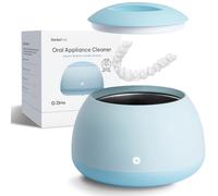 Zima Dental Pod: Next-Generation Ultrasonic Cleaner for Retainers, Aligners, Night Guards, Mouthguards & Dentures. Precision Oral Appliance Cleaning Machine (Sky Blue)