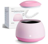 Zima Dental Pod: Next-Generation Ultrasonic Cleaner for Retainers, Aligners, Night Guards, Mouthguards & Dentures. Precision Oral Appliance Cleaning Machine (Rose Pink)