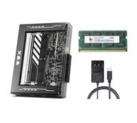 zimablade 7700 x86 Mini Server with CasaOS, 16GB RAM and 32GB eMMC, 4 Cores, Fanless, Low Consumption, Ideal for DIY NAS, Multimedia and Personal Cloud