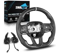 ZIMABLUE Real Carbon Fiber Steering Wheel for Challenger 2015-2023
