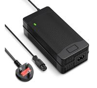 ZIMAOER 54.6V 2A Charger for Electric Scooter, Hoverboard and Electric Bike, 48V Lithium Battery Charger with 3 Pin Plug for Electric Scooter