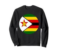 Zimbabwe Flag Circle Sweatshirt