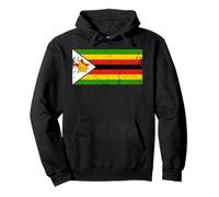 Zimbabwe Flag Graphic For Men Women Kids Pullover Hoodie