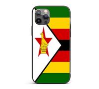 Zimbabwe Flag iPhone Case | iPhone 13 13 Pro 13 Pro Max 14 14 Pro 14 Pro Max 15 15 Pro 15 Pro Max 16 16 Pro 16 Pro Max | Durable Protective Phone Cover | Zimbabwe Pride Gift Black