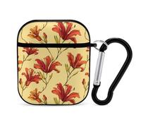 Zimbabwe Flame Lily Bluetooth Headset Cover Earbud Case Earphone Protective Case Compatible with Airpods 1/2