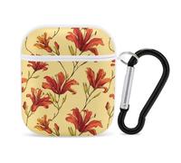 Zimbabwe Flame Lily Bluetooth Headset Cover Earbud Case Earphone Protective Case Compatible with Airpods 1/2