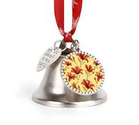 Zimbabwe Flame Lily Christmas Bells Hanging Decor Love Bell