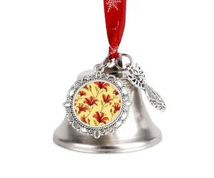 Zimbabwe Flame Lily Christmas Bells Hanging Decor Wing Bell