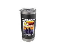 Zimbabwe is Calling and I Must Go Zimbabwe Stainless Steel Insulated Tumbler
