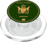 Zimbabwe,Zimbabwe passport,Zimbabwe flag. PopSockets PopGrip for MagSafe