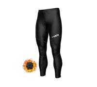 Zimco Cycle wear Zimco Men's Classic Cycling Pants 4D Padded Bike Pants for Men Biking MTB Long Leggings Bicycle Tights, Black, Large