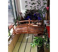 ZIMGOD Arch Backyard Garden Bridge 1.4m/4.6ft, Japanese Style Pond Bridge Decorations, Deck Patio Shed Footbridge, Small Garden Walkway Bridges