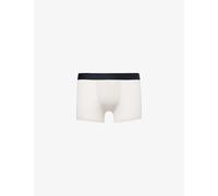 Zimmerli Mens Almond Latte Logo-waistband Mid-rise Stretch-jersey Boxer Briefs M
