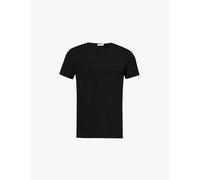 Zimmerli Mens Black Pure Comfort Cotton-blend T-shirt Xl