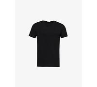 Zimmerli Mens Zimmerli Pure Comfort Cotton-Blend T-Shirt Black L
