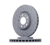 ZIMMERMANN Brake Disc 110.2224.52 Internally Vented Front – 2 pcs for Alfa Romeo Giulia