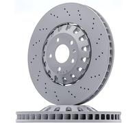 ZIMMERMANN 2 x Brake Discs 100.3374.70 Brake Disc Two-Piece